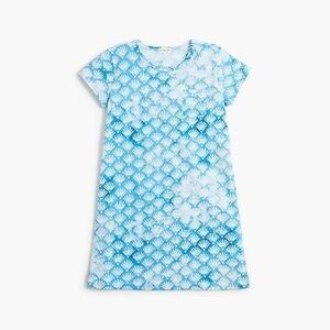 Crewcuts Girls' blue shell T-shirt dress